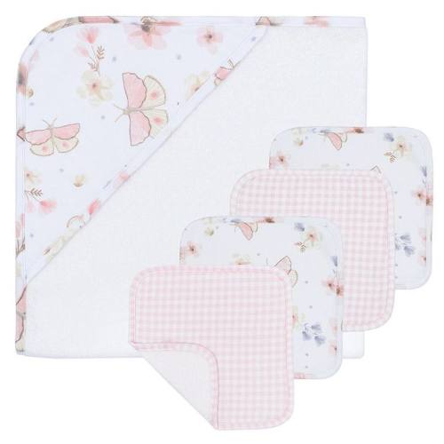 Living Textiles 5-Piece Bath Gift Set