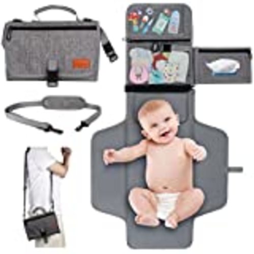 Amazon.com : Portable Diaper Changing Pad, Portable Changing pad for Newborn Girl & Boy - Baby Changing Pad with Smart Wipes Pocket – Waterproof Travel Changing Kit - Baby Gift by Kopi Baby - Black Arrow : Baby