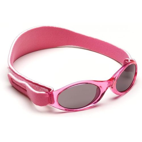 Baby Banz Retro Baby Sunglasses, 0-24 Months – Pacific Pink– UV Eye Protection