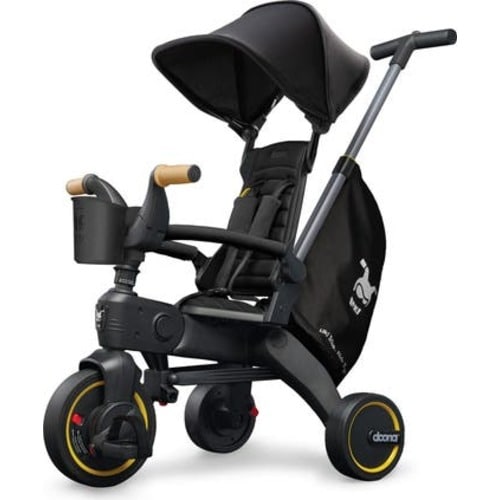 Liki Convertible Stroller Trike in Black