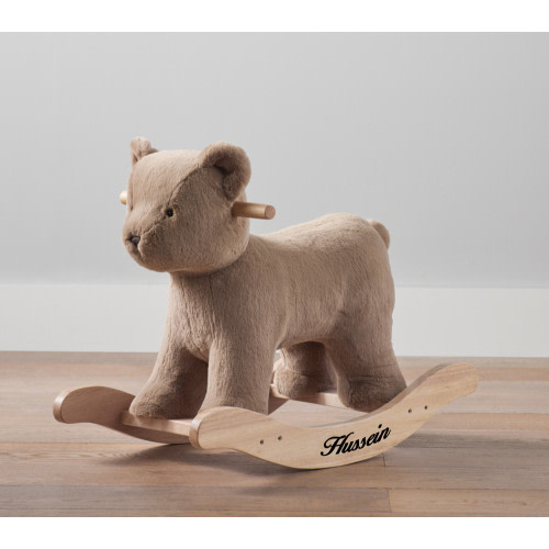 Bear Critter Plush Nursery Rocker