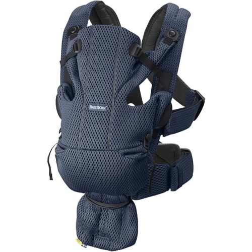 BabyBjörn Baby Carrier Free, 3D mesh, Navy Blue