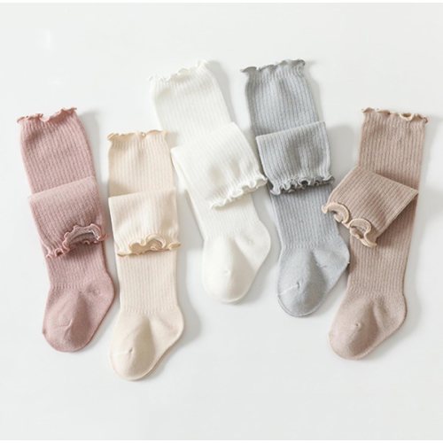 Knee High Ruffle Socks