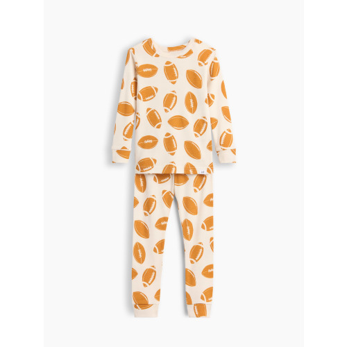 Baby & Toddler Organic Brushed Cotton Football PJ Set