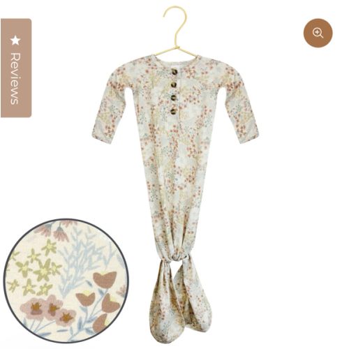 Pearl Knotted Gown