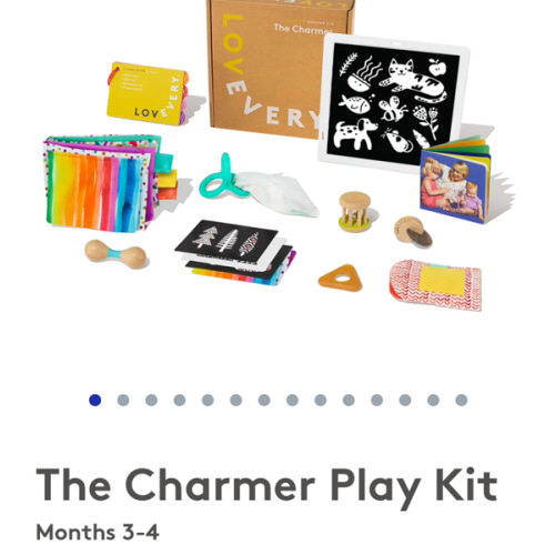 The Charmer Play Kit | 3- to 4-Month-Old Baby Toys | Lovevery