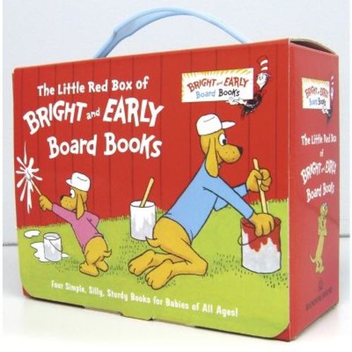 The Little Red Box Of Bright And Early Board Books By P. D. Eastman And Michael Frith - By P. D. Eastman And Michael Frith (board Book)