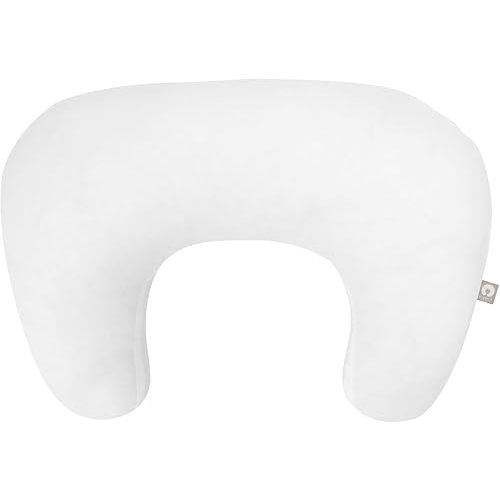 Boppy Nursing Pillow, Bare Naked; Larger, More Supportive Pillow for Breastfeeding and Bottle Feeding; Firmer Fill, Higher Lift, Larger Area Than Original Nursing Pillow; JPMA Certified for Safety