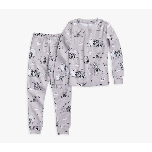 The Nightmare Before Christmas Organic Cotton Tight Fit Kid Pajama Set
