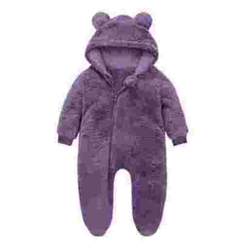 Timegard Newborn Baby Clothes Toddler Boy Girl Fleece Winter Cute Hoodies Zip up Onesie Outfits Comfy