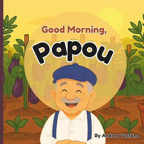Good Morning, Papou: Discover the Joy of Mornings with Papou and Greek Family Life, the Perfect Gift for Children and Grandparents to celebrate their Greek roots Paperback – Large Print, November 5, 2025