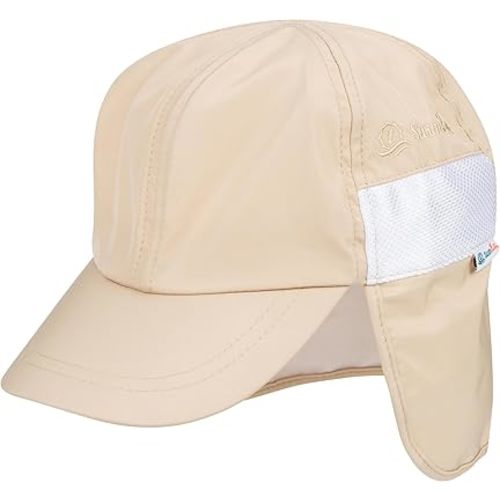 SwimZip Sun Hat with Neck Flap | UPF 50+ Protection for Baby, Toddler, and Kids