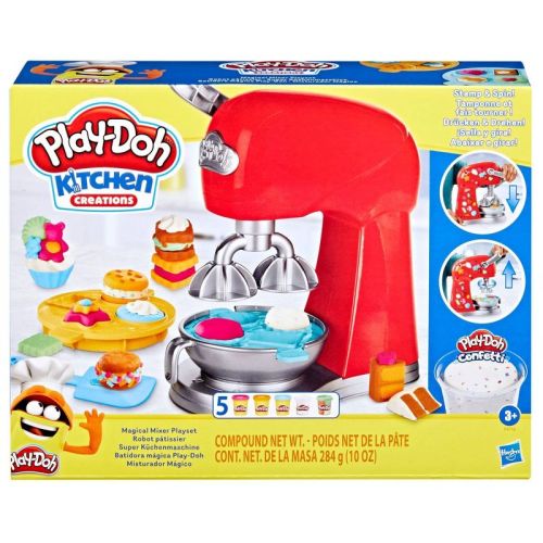 Play-Doh Kitchen Creations Magical Mixer Playset Multipack - 6pc