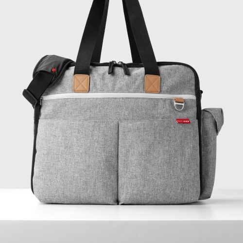 Grey Duo Weekender Diaper Bag | skiphop.com