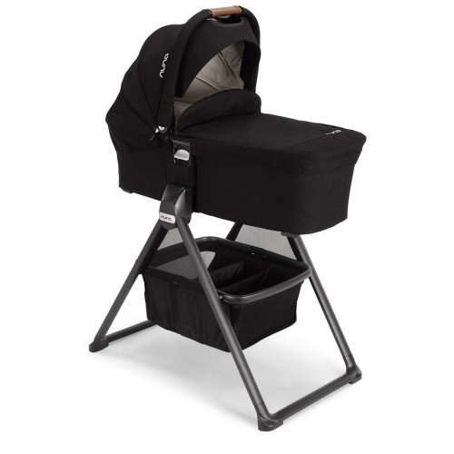 Nuna MIXX Series Bassinet + Stand - Caviar
