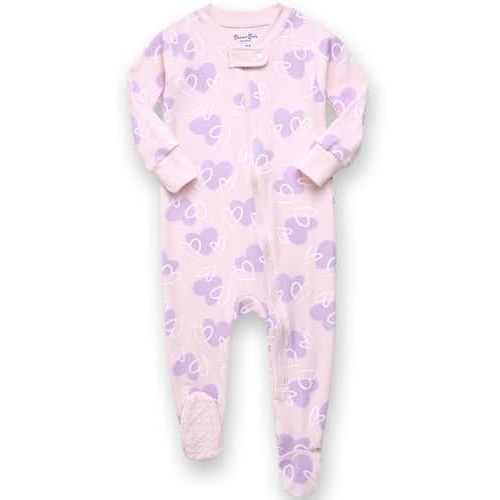 VAENAIT BABY Infant Toddler Boys Girls Footed Pajamas One-PIece Romper Sleep and Play 0M-2T