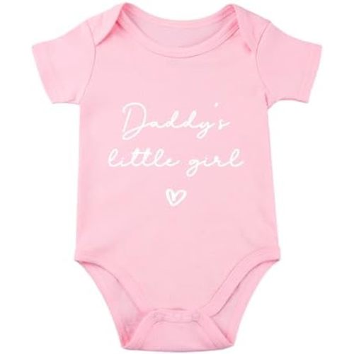 Daddy's Little Girl Baby Bodysuit - Baby Girl Romper Outfit