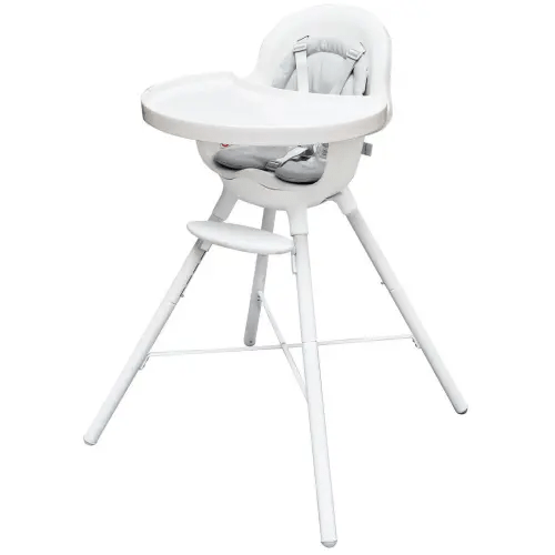 Boon GRUB Dishwasher-Safe Adjustable Baby High Chair - White