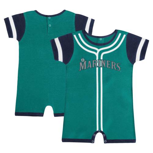 Seattle Mariners Fanatics Infant Fast Pitch Romper - Aqua