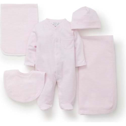 Gift Set w/ Gift Box, Pink Stripes - Kissy Kissy | Maisonette