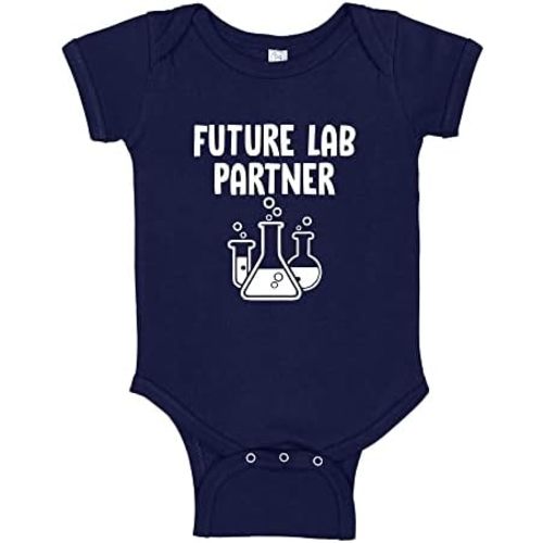 Future Lab Partner Baby Bodysuit One Piece or Toddler T-Shirt Future Scientist Daddy or Mommy Gift