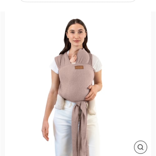 Waffle Knit Wrap - Sandstone