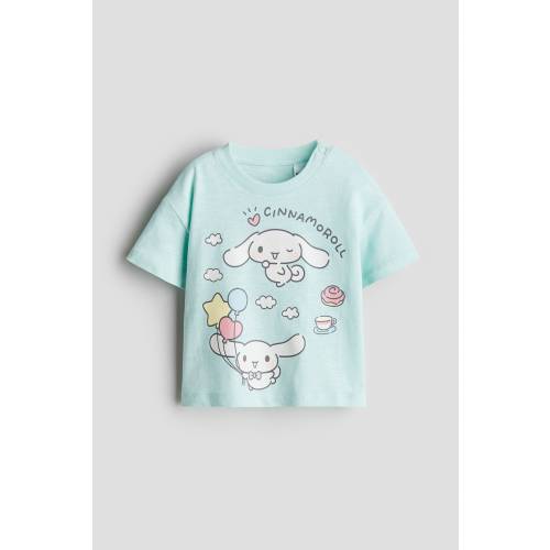 COTTON T-SHIRT WITH PRINTED MOTIF
