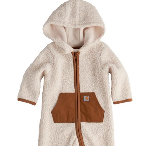 Boys' Long Sleeve Zip-Front Sherpa Coverall (Baby) | F25 Products | Carhartt