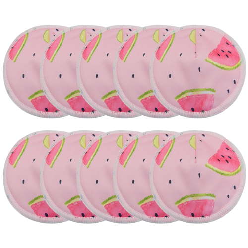 Organic Washable Breast Pads 10 Pack | Reusable Nursing Pads for Breastfeeding
