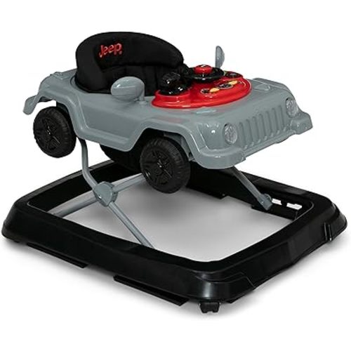 Andador de actividades Jeep Wrangler de Delta Children, color gris
