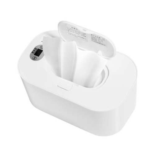 Tcwhniev Electric Baby Wipe Warmer, Diaper Warmer, Large Capacity, Top Heating, Portable Wipe Dispenser for Infant, Newborn