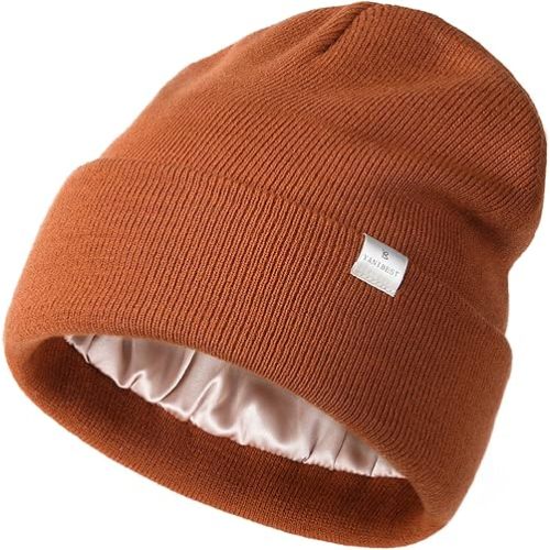 YANIBEST Baby Beanie for Boys Girls Toddler Beanie Satin Lined Baby Kids Beanies Knit Winter Hats