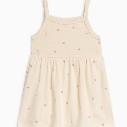 Soleil Pointelle Bodysuit Dress