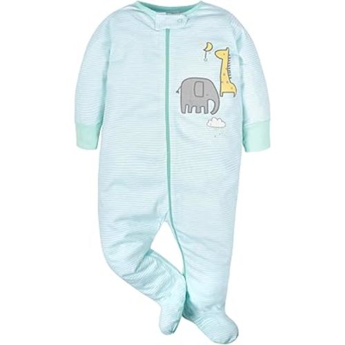 Gerber Baby Boys 4 Pack Sleep 'N Play Footie