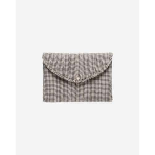 Changing Mat || Indigo Gingham
