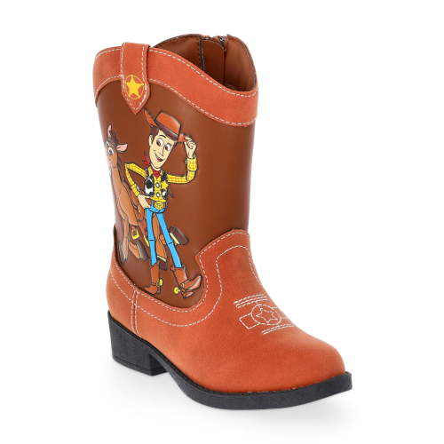 Disney Pixar Toy Story Toddler Boys Woody Western Cowboy Boots
