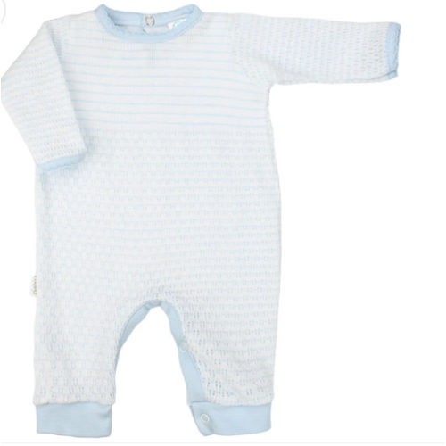 Paty Knit Romper with Pima Binding