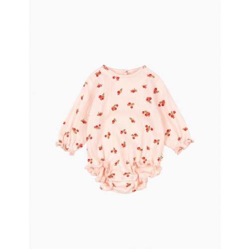 Chleo Romper in Rosa Pink