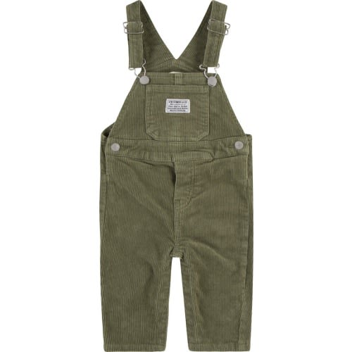 Baby Stretch Cotton Corduroy Overalls, 3M, Olivine