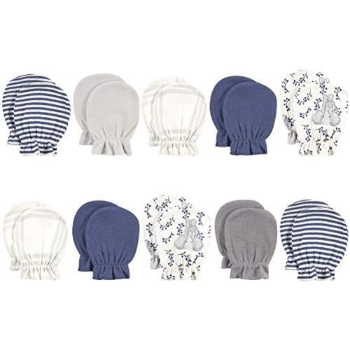 Touched by Nature baby-girls Organic Cotton Scratch Mitten 10pk