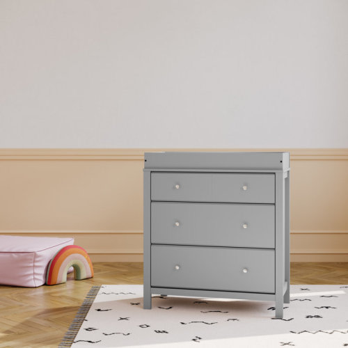 Storkcraft Horizon 3-Drawer Chest with Changing Topper & Reviews | Wayfair