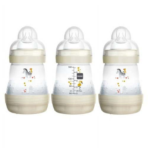 MAM - Easy Start Anti-Colic Bottle - 0+ months - Reduces Colic & Gas - Easy to Clean