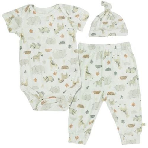 Milkberry Milkberry Soft Rayon Of Bamboo Jogger, Gifts For Baby Shower Baby Boys Safari Beige Size 6-9 Months