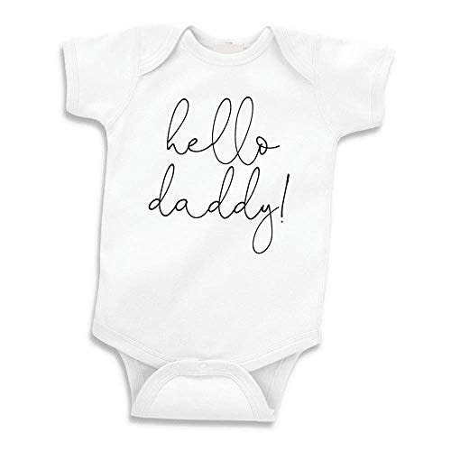 Bump and Beyond Designs Hello Daddy Pregnancy Announcement to Husband