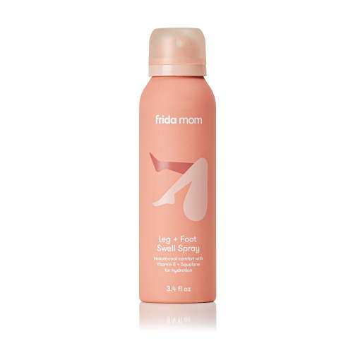 Frida Mom Leg and Foot Swell Spray, Cooling Spray for Swelling and Pain, 3.4 fl oz