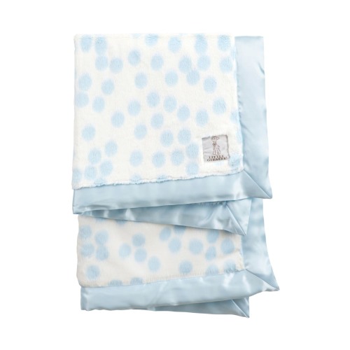 Confetti Satin Trim Blanket
