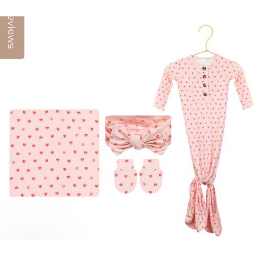 Miley Newborn Headband Bundle (Gown)