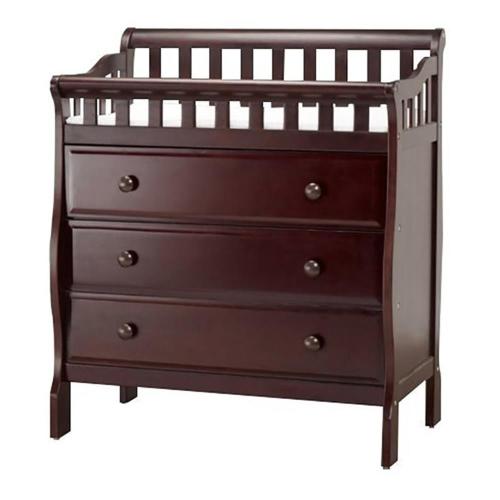 Orbelle Changing Station Espresso with 3 Drawers