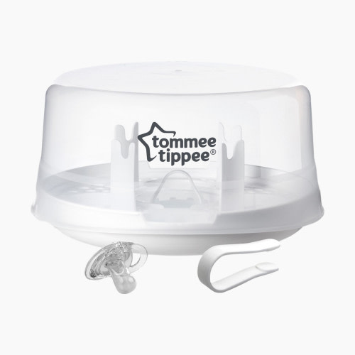 Tommee Tippee Closer to Nature Microwave Baby Bottle Steam Sterilizer - White