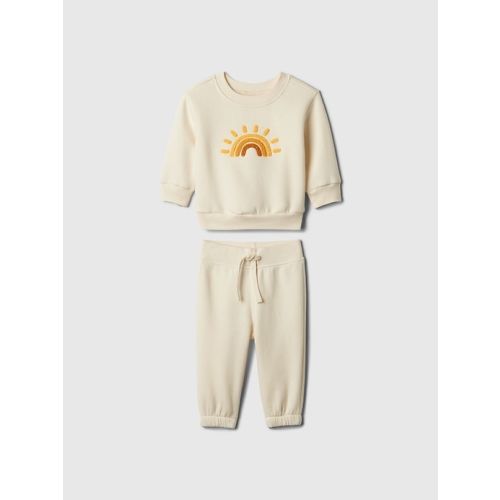 Baby Fleece Two-Piece Outfit Set